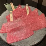 兜 - 赤身肉三種