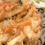 永當蕎麦 - 香ばしく油切れのよいかき揚げ