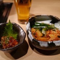 薩摩 牛の蔵 吉祥寺店 - 【キムチの盛り合わせ】￥864と【チャンジャ】￥486