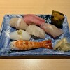 鮨屋台 握り屋 - 寿司七貫（2,200円）