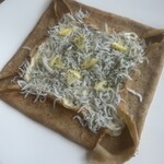 蕎麦粉食堂 Buckwheat - 釜揚げしらすのレモンガレット