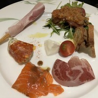 リストランテ ストラーダ - 前菜の盛り合わせ