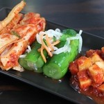 Assorted kimchi