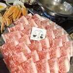 涮涮鍋 壽喜燒 螃蟹吃到飽 和牛與豬...然後是螃蟹 心齋橋站前店 - 