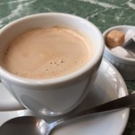 aqua - ドリンクはあったか～いカフェオレで。めっちゃ和んでしましました（笑）