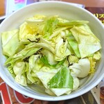 唐揚げ 一筋 - 塩昆布キャベツ￥590　2026.3.12