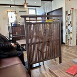 喫茶 千秀 - 店内こんな感じ
地元の議員さんが来られてた