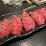 焼肉  炭聖 - 炙り握り