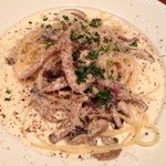 クリームパスタ