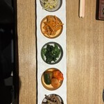 Wagyu Matsushita Kamidoori ten - 前菜盛り合わせ