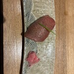 Wagyu Matsushita Kamidoori ten - 特選ヘレ握り寿司