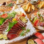わら焼きと寿司 駅前 - 
