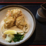 讃岐うどん 伴 - かしわ天ぶっかけ（700円）