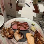 ロビーラウンジ 「マーブルラウンジ」 - センスない盛り付け