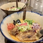 貝出汁沖縄そばキセキ - 濃厚海老そば