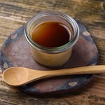 貝出汁沖縄そばキセキ - 黒糖プリン