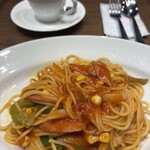 カッフェ イタリアン・トマト - クラッシックナポリタン　860円　コーヒー　290円