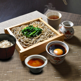 香るつけ蕎麦 蕎麦花_1