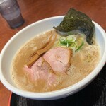 節系とんこつらぁ麺　おもと - 