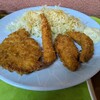 とんかつ大将 - 料理写真:とんかつ、エビフライ、白身フライ