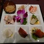 翠園 - コースの前菜