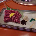 和田金 - 牛肉刺身