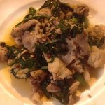 カリガリ - 豚肉と春菊の山椒炒め　※レセプション版