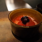 銀座 座屋 - 苺のプリン 2015.2.1x