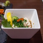 日本酒Dining 根岸 川木屋 - 2026.3 北海道産真鱈白子ぽん酢（850円）