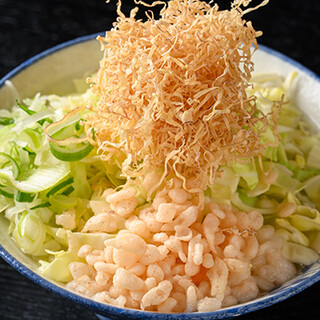 女性に嬉しい、昆布ベースの米粉を使った荒川もんじゃに舌鼓♪
