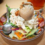 九蔵 - ポテサラに味付け卵は罪