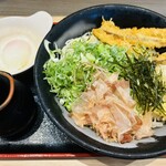 資さんうどん - 冷ぶっかけ（細めん）