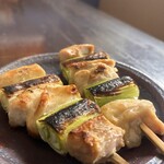 鳥楽 - ねぎま　塩
