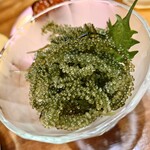 もりもり寿し - え？海ぶどう！