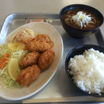 愛知県庁本庁舎食堂 - カキフライ定食