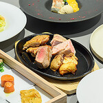 肉と野菜の農家イタリアン アリガト - 料理写真:3種のステーキリッチコース