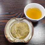 かん袋 - くるみ餅(シングル:白玉5個入)とお茶