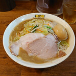 濃菜麺 井の庄 - 料理写真:濃菜麺・味玉