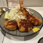 とんかつ美とん - ミックスかつ