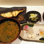 Muromachi Mitaniya - 鰆の幽庵焼き定食
