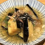 旬菜食飲　かめ蔵 - 茄子の揚げだし
