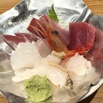 旬菜食飲　かめ蔵 - 刺身の盛合せ
