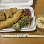 からあげ本舗マルフク - タルタル海苔弁