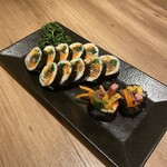 ユッケ 焼肉 生サムギョプサル 手打ち冷麺 ハヌリ - 