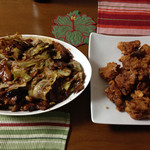 大衆中華 宝来 - 持ち帰り C定
      と
      からあげ