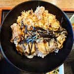 青木さざえ店 - 2026年2月　あわび．さざえの2種丼　2150円