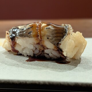 名物煮穴子握り