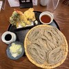 ぼっち - ざるそば（大盛）、天ぷら盛り合わせ（小）