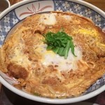 日本料理 田中 ひっつみ庵 - カツ丼アップ