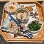 鮨 こん藤 - つまみ八寸